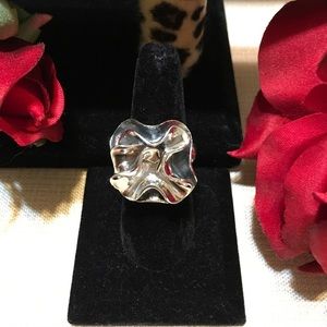 Silpada Flower Ring Size 8